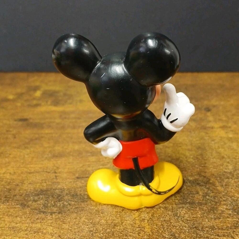 Vintage 4" Mickey Mouse Figure, Figurine - Picture 3 of 7